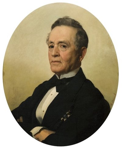 Portrait of the Counselor Lopes Netto by Antonio Ciseri